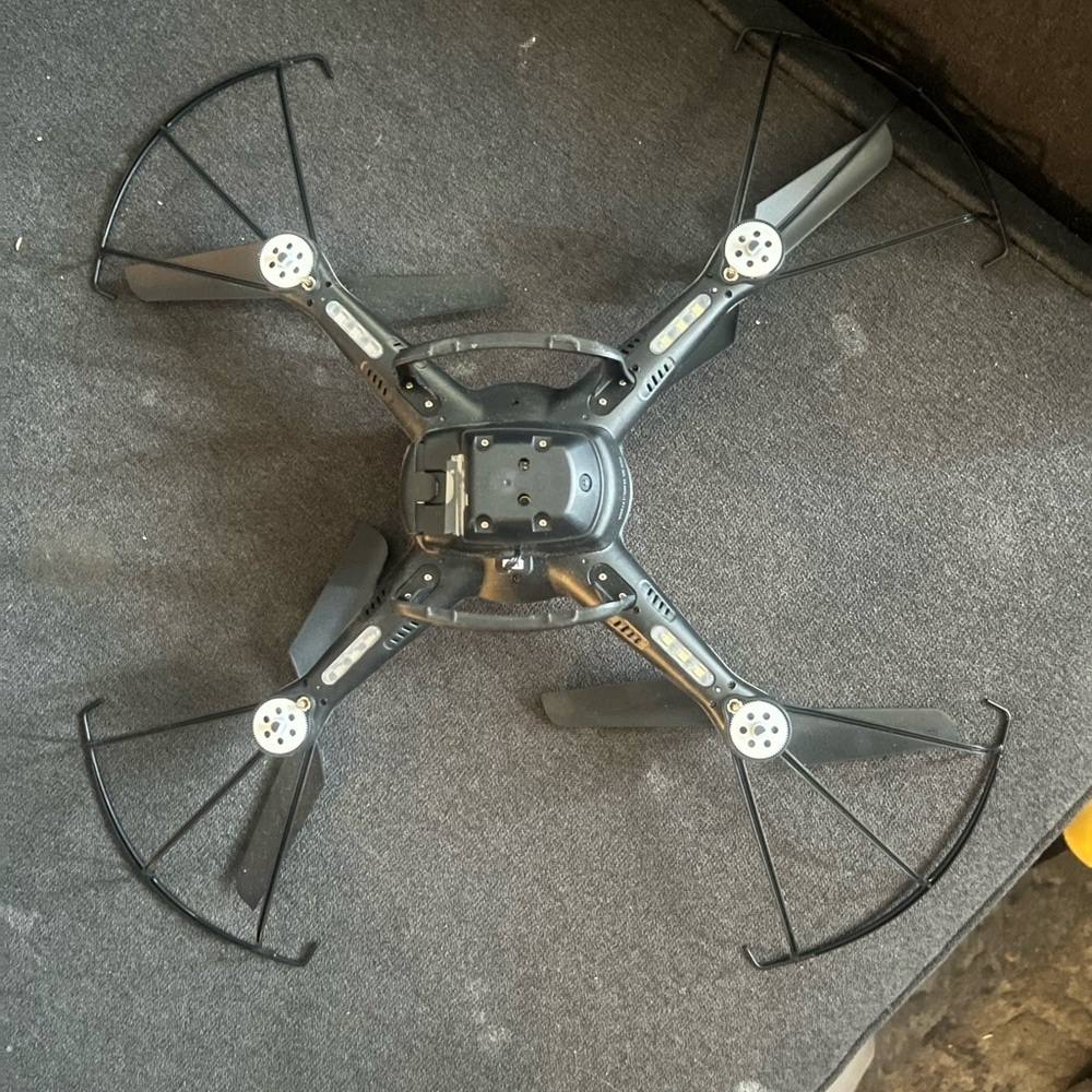 Propel Black Quadcopter Drone Sky Rider with Guards